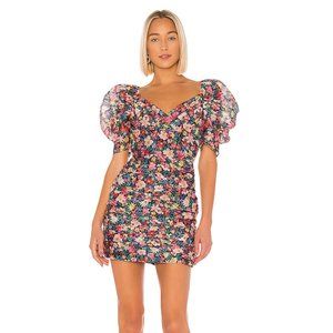 Cameo And Ever More Dress in Black Garden Floral